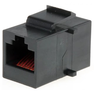MH Connectors RJ45 UTP Coupler 1 Port Cat5 18.54mm x 16.13mm x 26.96mm MH3101-8821