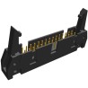TE Connectivity AMP-LATCH Series Straight Through Hole PCB Header, 30 Contacts, 2.54 mm Pitch, 2 Row, Shrouded 5499206-7