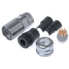 Phoenix Contact Industrial Circular Connector Cable Mount, 12 Contacts, Male Plug, M23, IP67, Solder Termination 1619709