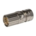Phoenix Contact Circular Connector Cable Mount Male Plug 12 Contacts 150V 8A IP67 CA-12P Series 1619763