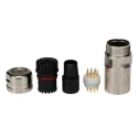 Phoenix Contact Circular Connector Cable Mount Male Plug 12 Contacts 150V 8A IP67 CA-12P Series 1619763