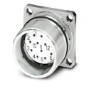 Phoenix Contact Industrial Circular Connector M23, 12 Contacts, Bulkhead Mount, Socket Female, IP67, 74 V, 8A 1619969