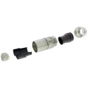 Phoenix Contact Industrial Circular Connector Socket, Female, 6 Contacts, Cable Mount, M23 Size, 20A, 150V, IP67 1619724