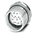 Phoenix Contact Circular Connector Bulkhead Mount, 12 Contacts, M23 Socket Female, IP67, 74V, 8A CA-12S Series 1619865