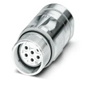Phoenix Contact Circular Connector Cable Mount M23, Socket, Female, 6 Contacts, 74V, 20A, IP67, CA-6S Series 1620119