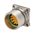 Phoenix Contact Industrial Circular Connector, 17 Contacts, Front Mount, M23 Size, Plug, Male, IP67, 48V AC, 8A 1619960