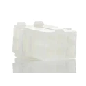 Molex STANDARD .093" Male Connector Housing 6 Way 2 Row 6.7 mm Pitch Panel Mount Nylon 19-09-2068