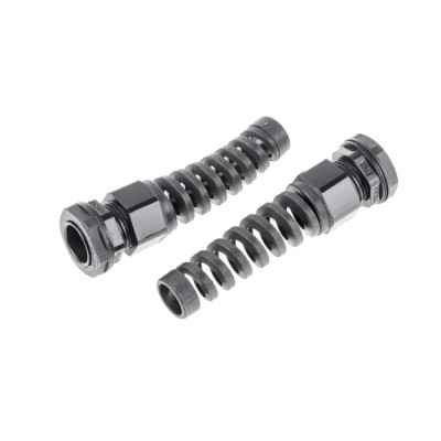 Alpha Wire Black Polyamide 66 Cable Gland PG13.5 Thread 6 mm Min. 12 mm Max. IP68 822-9600