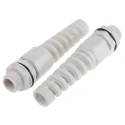 Alpha Wire Grey Polyamide 66 Cable Gland M16 Thread 5 mm Min. 10 mm Max. IP68 822-9625