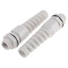 Alpha Wire Grey Polyamide 66 Cable Gland M16 Thread 5 mm Min. 10 mm Max. IP68 822-9625
