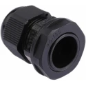 RS PRO Black Polyamide 66 Cable Gland, PG13.5 Thread, 6 mm Min. to 12 mm Max., IP68, Locknut Included 822-9672
