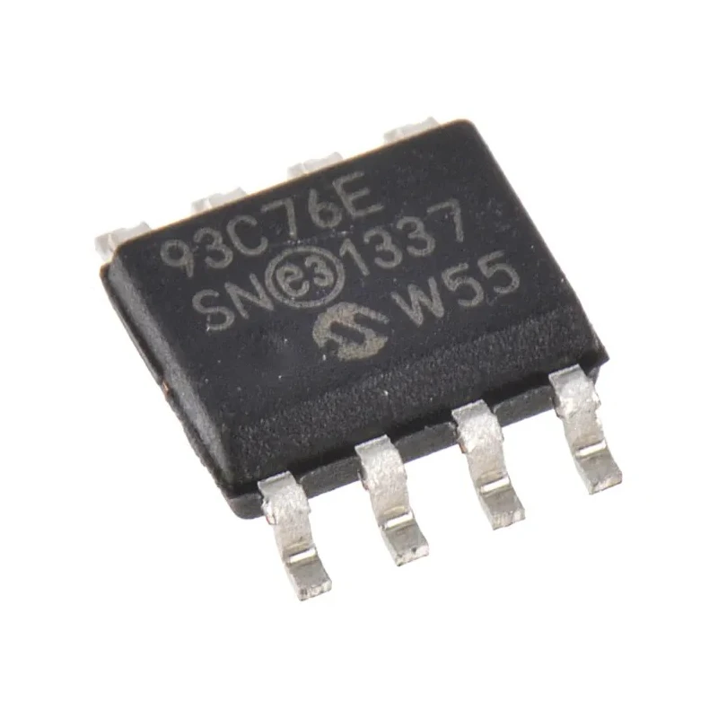 Microchip 16 kB Serial EEPROM, 400 ns 8-Pin SOIC Serial-3 Wire 93C76-E/SN