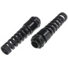Alpha Wire Black Polyamide 66 Cable Gland M25 Thread 13 mm Min Diameter 18 mm Max Diameter IP68 822-9647