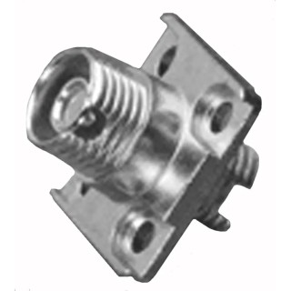 Molex Fibre Optic Adapter FC to FC Multimode, Metal Housing, Silver, JISC 5970 Standard, 15mm x 15mm 106152-0100