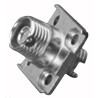 Molex Fibre Optic Adapter FC to FC Multimode, Metal Housing, Silver, JISC 5970 Standard, 15mm x 15mm 106152-0100