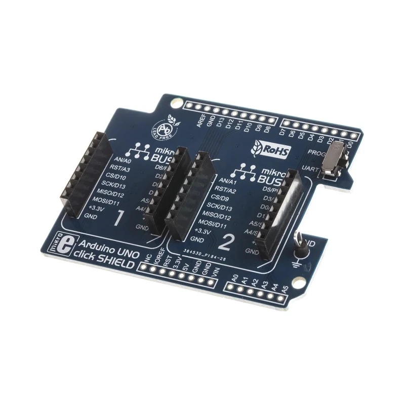 MikroElektronika Arduino UNO Click Shield Sensor Development Tool MIKROE-1581
