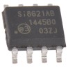 Skyworks Solutions Inc 2-Channel Digital Isolator 1 Mbps, 2.5 kVrms Isolation Voltage, 5.5V Supply Voltage Si8621AB-B-IS