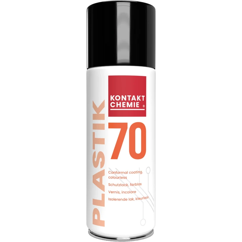 Kontakt Chemie Clear Acrylic Resin Conformal Coating, Aerosol 400 ml, Dielectric Strength 80kV/mm, Model 74313
