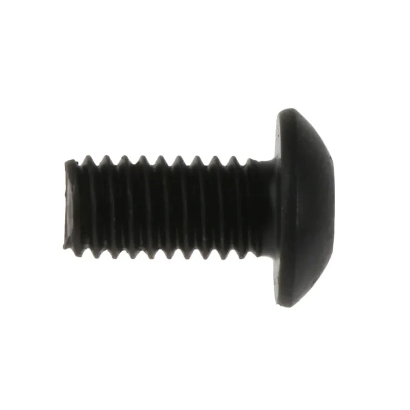 RS PRO Black Steel Hex Socket Button Screw, Hex M3 x 6 mm 822-9098