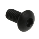 RS PRO Black Steel Hex Socket Button Screw, Hex M3 x 6 mm 822-9098