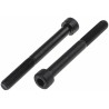RS PRO Black Steel Hex Socket Cap Screw M8 x 75 mm 12.9 Grade High Tensile Steel 822-9151