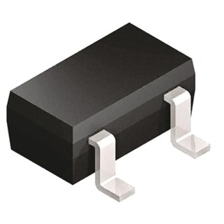 DiodesZetex 6.8 V General Purpose Zener Diode 350 mW Surface Mount 3-Pin SOT-23 MMBZ5235B-7-F