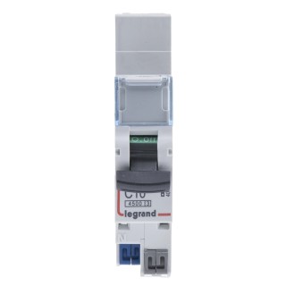 Legrand DX DNX3 Miniature Circuit Breaker, 1-Pole, 10A, Type C Tripping, 250V AC, 12V DC, 4.5kA Breaking Capacity DNX3