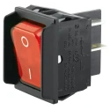 Marquardt Illuminated DPST On-Off On-Off Rocker Switch Panel 29.5x27.2 mm Polyamide Housing 1835.36
