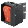 Marquardt Illuminated DPST On-Off On-Off Rocker Switch Panel 29.5x27.2 mm Polyamide Housing 1835.36