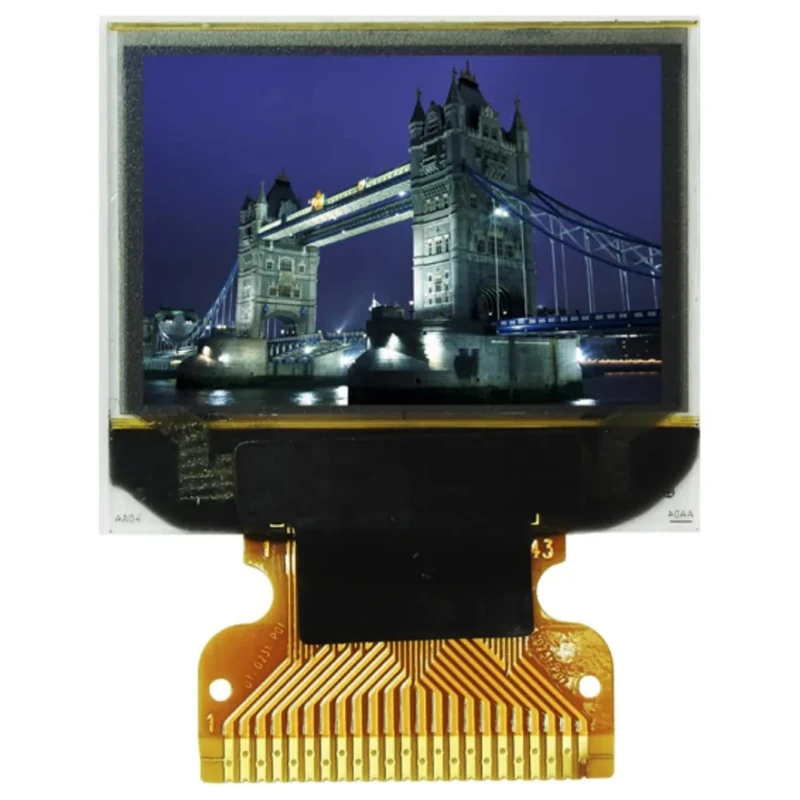 Midas 0.95 in Passive Matrix OLED Display 96 x 64 Pixel TAB Multi Interface MCOT096064AZ-RGBM