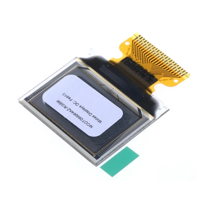 Midas 0.95 in Passive Matrix OLED Display 96 x 64 Pixel TAB Multi Interface MCOT096064AZ-RGBM