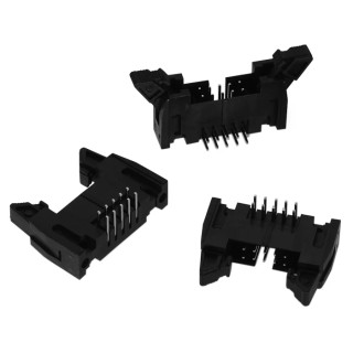 Wurth Elektronik WR-BHD Series Right Angle Surface Mount PCB Header 14 Contacts 2.54 mm Pitch 3A Current 61201422121
