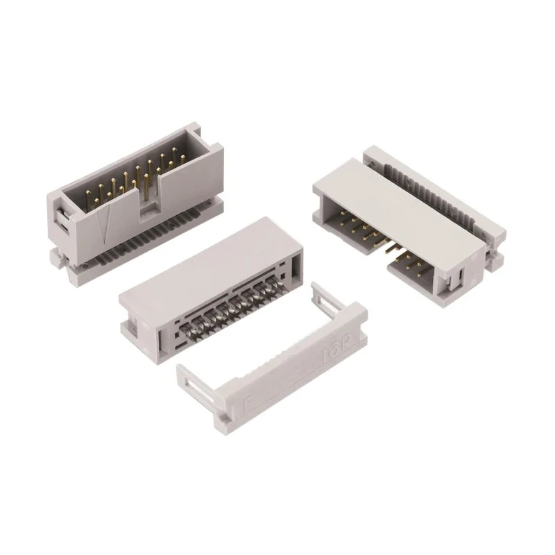 Wurth Elektronik 14-Way IDC Connector Male for Cable, 2 Row, 1A, 250V AC, 2.54mm Pitch, WR-BHD Series 61201425821