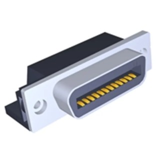 TE Connectivity Champ Series Right Angle PCB Socket 24-Contact 2 Row 2.16mm Pitch Solder 5554923-2