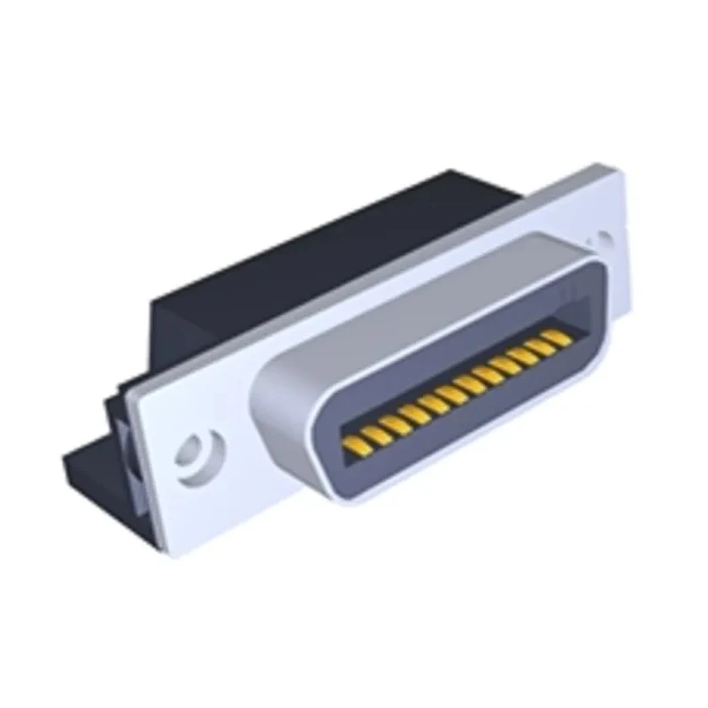 TE Connectivity Champ Series Right Angle PCB Socket 24-Contact 2 Row 2.16mm Pitch Solder 5554923-2