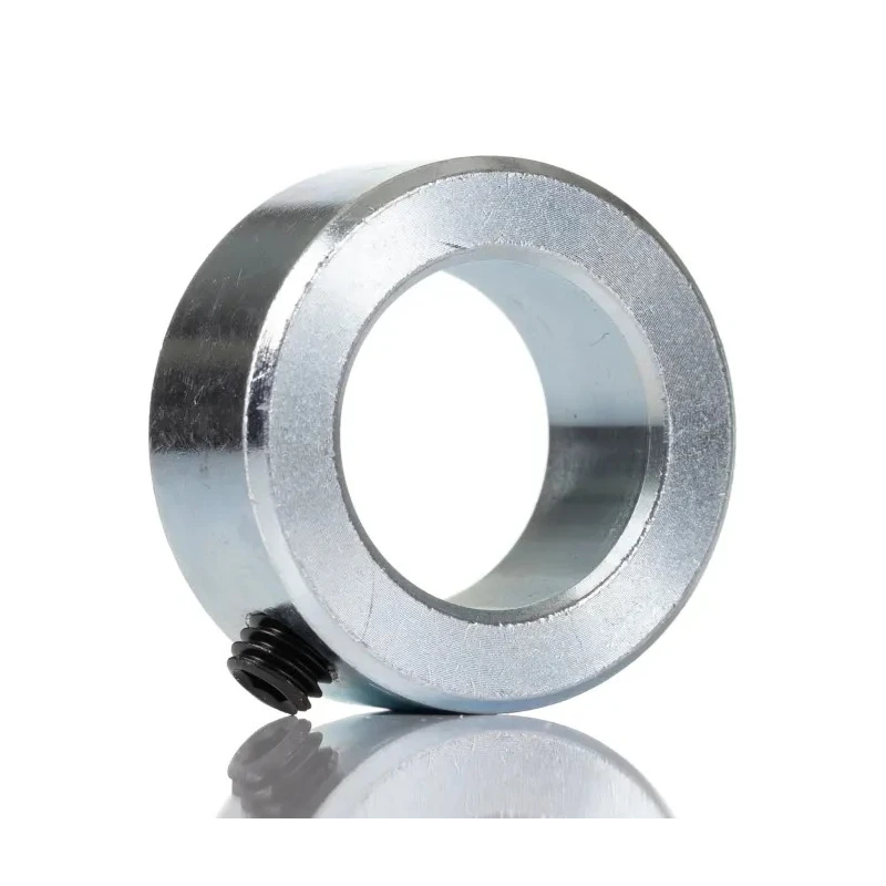 RS PRO Shaft Collar, One Piece, Set Screw, Bore 20 mm, OD 32 mm, Width 14 mm, Zinc Plated Steel 823-6976