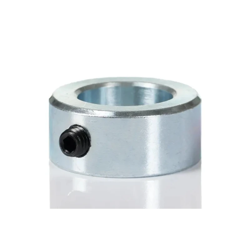 RS PRO Shaft Collar, One Piece, Set Screw, Bore 20 mm, OD 32 mm, Width 14 mm, Zinc Plated Steel 823-6976