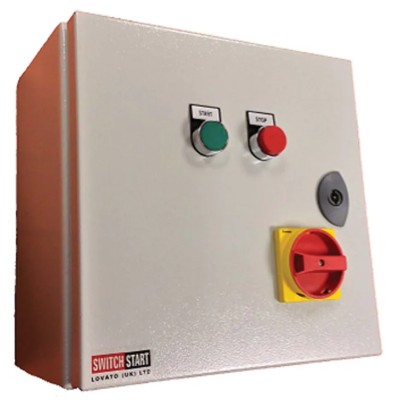 Lovato Electric 400V AC, 22 kW, 3 Phase Star Delta Starter IP65 SDSI22415