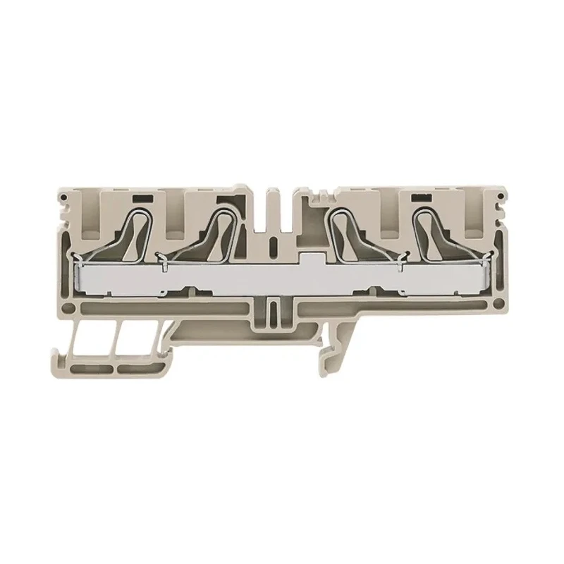 Weidmüller P Series Feed Through Terminal Block 10mm², 1-Level, Push-in, 800V, 57A 1083040000