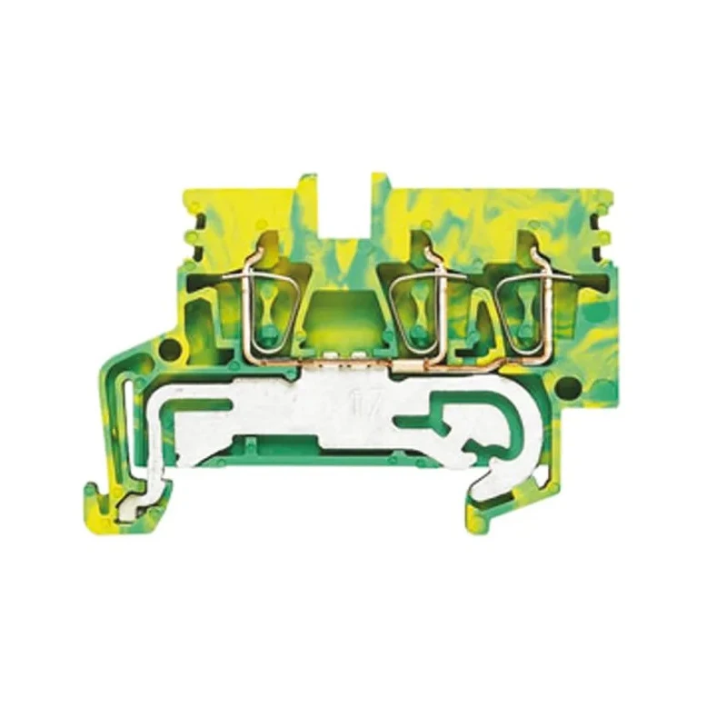 Weidmüller Z Series Disconnect Terminal Block Yellow Green 0.5-4 mm² 1-Level Clamp 1933770000