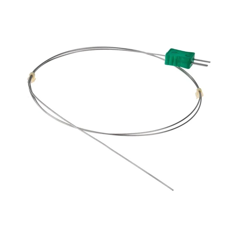 RS PRO Type K Thermocouple Probe 1 m Length, 1 mm Diameter Inconel 600 Sheath with Plug Termination 824-0613
