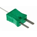 RS PRO Type K Thermocouple Probe 1 m Length, 1 mm Diameter Inconel 600 Sheath with Plug Termination 824-0613