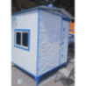 White FRP Portable Security Cabin