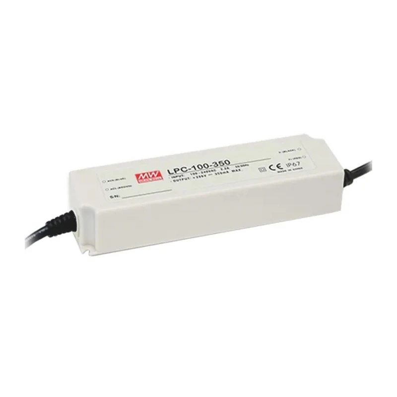 MEAN WELL IP67 5 Output LED Driver Constant Current 500mA 100W 100-200V AC-DC Enclosed 