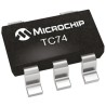 Microchip Digital Output Temperature Sensor, Surface Mount SMBus Serial-I2C Interface, ±3°C Accuracy, 5-Pin TC74A5-3.3VCTTR