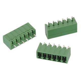 Wurth Elektronik 3211 Series Pluggable Terminal Block 8-Contact 3.5 mm Pitch 1 Row 691321100008