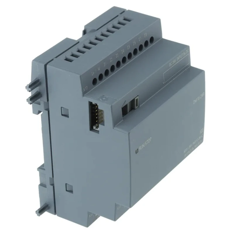 Siemens LOGO! Series I/O Module, 8 Digital Inputs, 8 Relay Outputs, 24V DC Supply, DIN Rail Mount 6ED1055-1NB10-0BA2
