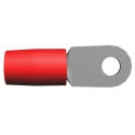 TE Connectivity TERMINYL Insulated Ring Terminal M8 Stud Size 2 AWG Wire Size Red 324112