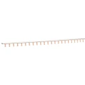 Lovato Electric Single Phase 1 Pole Busbar 18 mm Pitch 100A Current Rating P1X9031