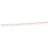 Lovato Electric Single Phase 1 Pole Busbar 18 mm Pitch 100A Current Rating P1X9031